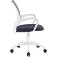 Компьютерное кресло Бюрократ CH-W695NLT темно-серый крестовина пластик белый CH-W695NLT/DG/TW-12