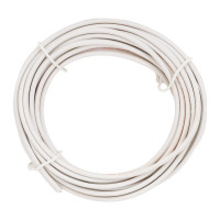 Шнур TDM ELECTRIC ШВВП 2х0,5 ГОСТ 50м, белый SQ0120-0007