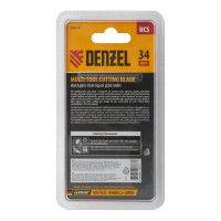 Насадка режущая пазовая прямая HCS по дереву, ламинату 34х2.5 мм для МФИ Denzel 782315
