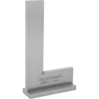 Поверочный угольник WIEDERKRAFT 90 градусов, 100x60x20x5 мм, класс 1 WDK-MR10060
