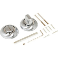 Сантехническая завертка к ручкам Аллюр SC3192 матовый хром 10931