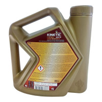 Минеральное трансмиссионное масло Kinetic Hypoid 80W-90 GL-5, канистра 4 л Роснефть 40817342 8645