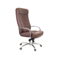 Кресло Everprof Orion AL M кожа коричневый EP-orion m al leather brown