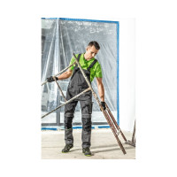 Рабочий полукомбинезон HOEGERT TECHNIK LEMBERG темно-серый, XL/54 HT5K801-XL