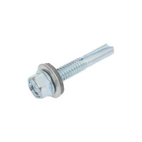 Кровельный саморез с увеличенным сверлом КРЕП-КОМП Kn 6,3х38, 20 шт. скд6338мф