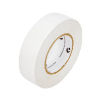 Изолента REDMARK 19 мм х 20 м, цв. белый RM19W20