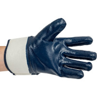 Перчатки Manipula Specialist MS-121 MS Нитрил КП, джерси, нитрил полный, крага, цвет синий Пер 677/9