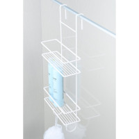 Полка для душевой кабины FIXSEN двухэтажная, белая FX-740W-2