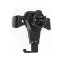 Держатель телефона TORSO в дефлектор, самозажимной захват 6-9.5 см, черный 4519607
