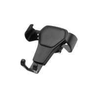 Держатель телефона TORSO в дефлектор, самозажимной захват 6-9.5 см, черный 4519607