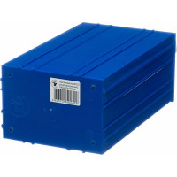 Пластиковый короб СТЕЛЛА-ТЕХНИК 140х250х100мм, С-2-синий-белый