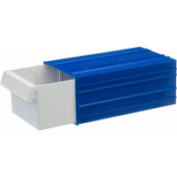Пластиковый короб СТЕЛЛА-ТЕХНИК 140х250х100мм, С-2-синий-белый
