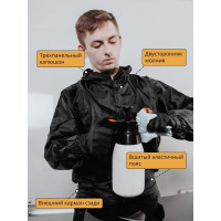 Малярный многоразовый комбинезон Jeta Safety Ninja, размер L/50-52, JPC75-BL-L