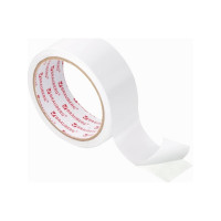 Клейкая двухсторонняя лента BRAUBERG 38 мм х 10 м, бумажная основа 229056