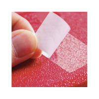 Клейкая двухсторонняя лента BRAUBERG 38 мм х 10 м, бумажная основа 229056