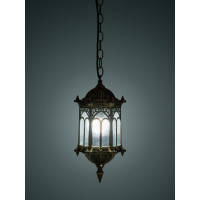 Садово-парковый светильник TDM ELECTRIC "Ампир" 60 Вт, подвес шагрень/бронза Е27, SQ0330-0089