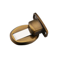 Дверной ограничитель магнитный, скрытой установки, Brante античная бронза 606786