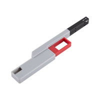 Пьезозажигалка HomeStar HS-1205 серая 102769