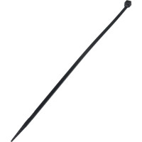 Стяжки черного цвета SapiSelco 2.5x160 мм, полиамид 6.6, уп. 100 шт. SEL.3.204R