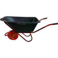 Антиударная одноколесная тачка Промышленник 110 л, литое колесо 3.25/8 ПРОМ-110А1КЛ