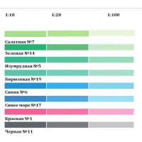 Колер паста Текс № 01 красная, 0.5 л 700000985