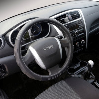 Оплетка на руль VOIN MODERN экокожа, M d=38см, черный OPLV0301