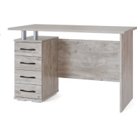 Компьютерный стол СОКОЛ дуб юкон КСТ-106.1 00-00009491