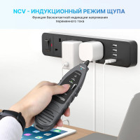 Сетевой тестер кабеля 5Bites UTP/FTP/STP RJ45, TEL RJ11/12, POE, рефлектометр TDR LY-CT010