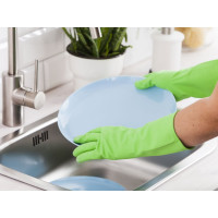 Резиновые перчатки YORK Алоэ р.S 092160