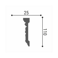 Потолочный плинтус Де-Багет Декор ДП 10/110 00-00001071