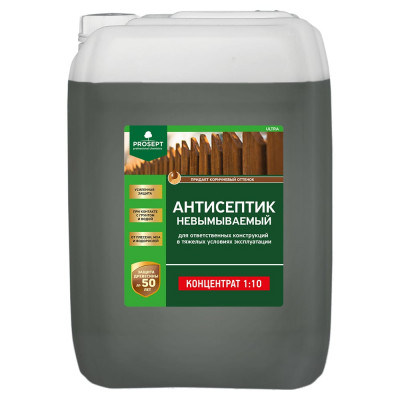 Антисептик PROSEPT ULTRA невымываемый, концентрат 1:10, 20 л 061-20