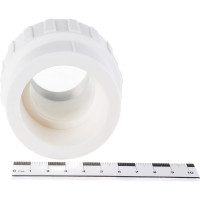 Комбинированная муфта PPRC MeerPlast Дн50x40 Ру25 белая наружная резьба D200-00457