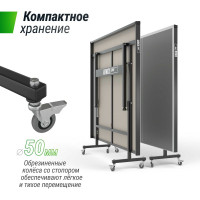 Всепогодный теннисный стол UNIX line outdoor 6mm TTS6OUTBL