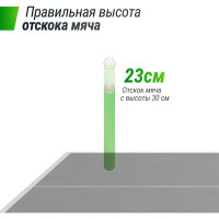Всепогодный теннисный стол UNIX line outdoor 6mm TTS6OUTBL