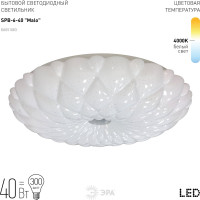 Потолочный светильник ЭРА светодиодный Классик без ДУ SPB640 Malo 40Вт 4000К 2700Лм Б0051083