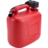 Канистра полиэтиленовая красная для ГСМ с заливным устройством 5 л REDMARK RM80005