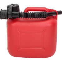 Канистра полиэтиленовая красная для ГСМ с заливным устройством 5 л REDMARK RM80005