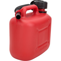 Канистра полиэтиленовая красная для ГСМ с заливным устройством 5 л REDMARK RM80005