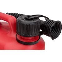 Канистра полиэтиленовая красная для ГСМ с заливным устройством 5 л REDMARK RM80005