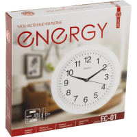 Кварцевые настенные часы ENERGY модель ЕС-01 круглые 00 00 9301