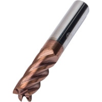 Фреза концевая твердосплавная цельная (6x40x16 мм; ВК8; 5-ти перая; 2220-0201) Резолюкс 37015