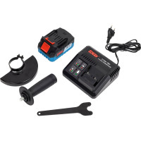 Аккумуляторная угловая шлифмашина TOUA DBLAG125 18v (1АКБ+ЗУ) DBLAG125-1