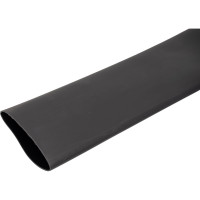 Клеевая термоусаживаемая трубка Мемотерм-ММ ТТЭк 28/11 черная (1 м) 707