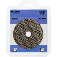 Алмазный гибкий шлиф. гальванический круг "Черепашка" Hilberg 100 мм № 400 560400