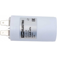 Конденсатор TDM ELECTRIC ДПС 450В, 10мкФ, 5проц., плоский разъем, SQ0739-0014