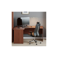 Эргономичный стол ФЕЛИКС 160x120x74.5 см миланский орех светлый ПК-ССМ-СТЭ160x120П/Д-В3-35