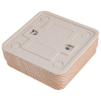 Переключатель Intro Quadro 2-103-11 10А-250В, IP20, открытая установка, сосна, Б0053755