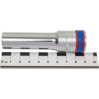 Головка торцевая глубокая шестигранная 1/2", 13 мм KING TONY 424513M