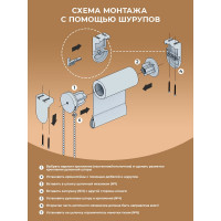 Сет-комплект для рулонной шторы Peora 25 мм 67158