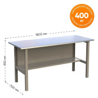 Стол верстак IRONMEBEL ML 1800 M-SMLMDC1800new
